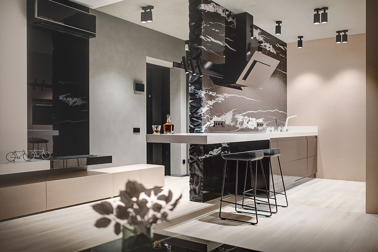 Modern residence